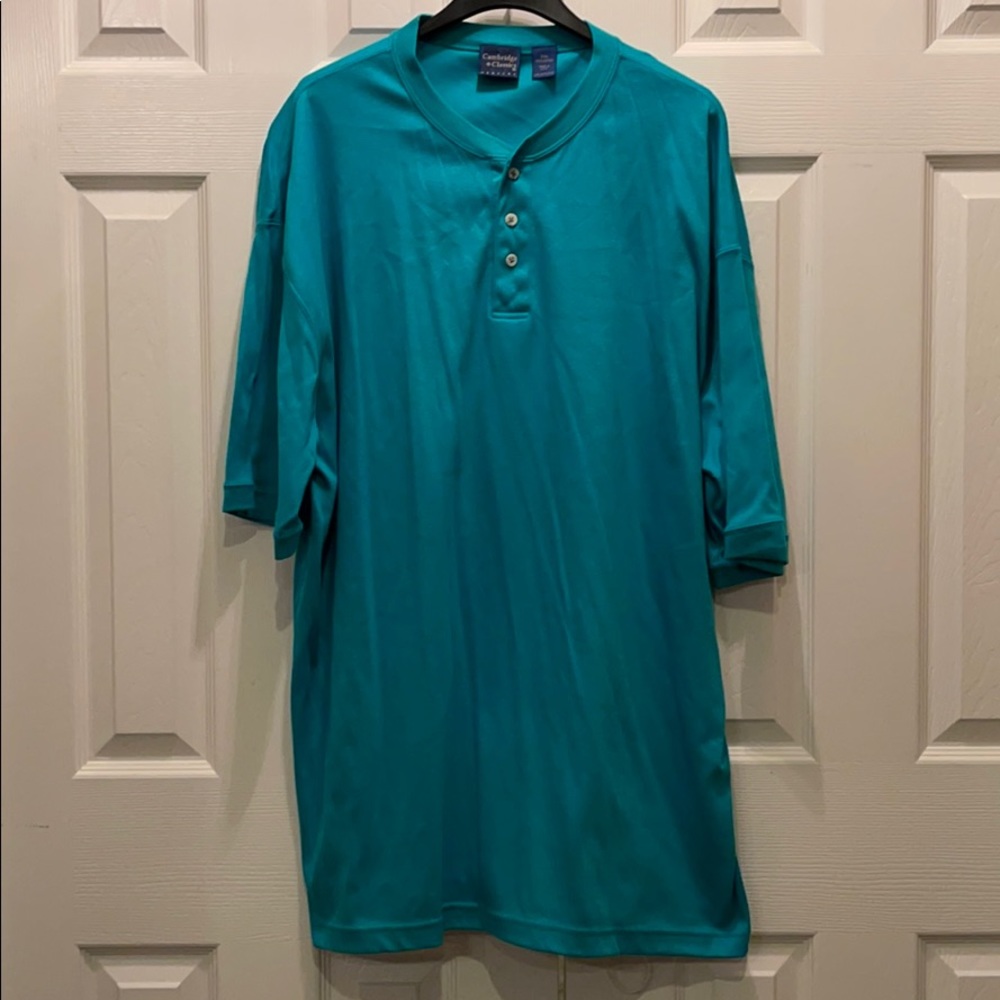 Cambridge Classics Turquoise Henley